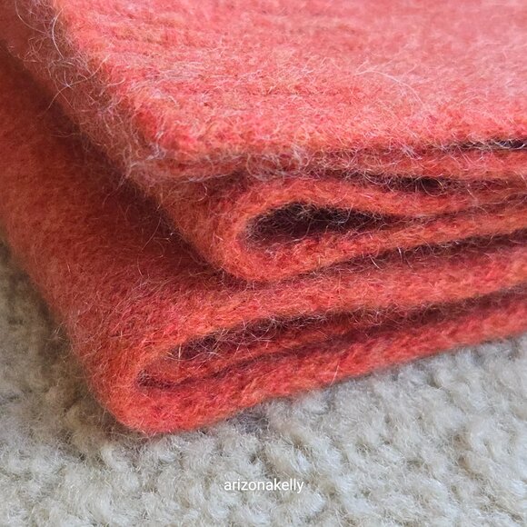 NWOT Tahari Cashmere in Heather Orange Pink - Picture 15 of 16